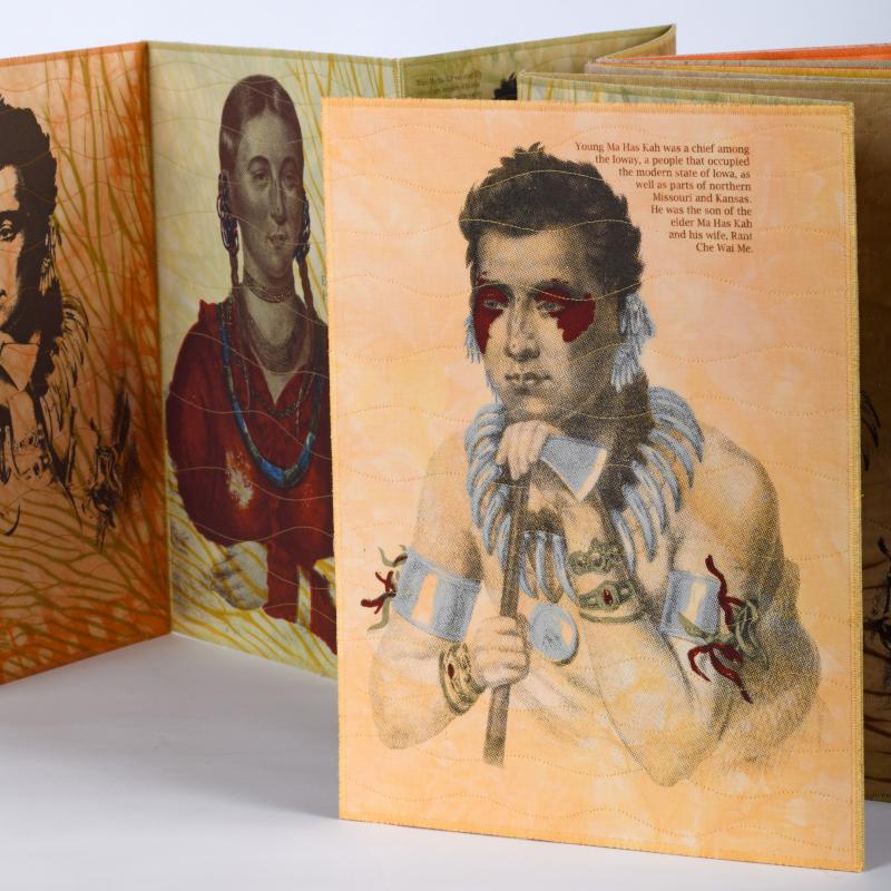 White House Guest Book SAQA Studio Art Quilt Associates